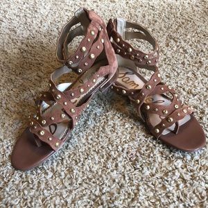 Sam Edelman zip up sandals